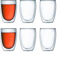 They also make cups and glasses for coffee. Amazon Com Bodum Pavina Double Wall Insulated Glasses 12 Oz 6 Pack Clear Drinkware Sets Mixed Drinkware Sets
