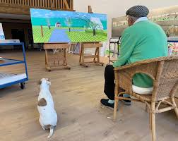 David hockney, om, ch, ra is an english painter, draftsman, printmaker, stage designer, and photographer. Spring Cannot Be Cancelled Is David Hockney S Manifesto For How Art And Nature Will Get Us Through