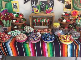 Candy Table Mexican Party Theme Mexican Theme Party Decorations Mexican Birthday Parties
