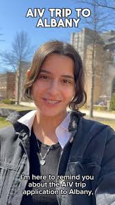 🚨 Last call! 🚨 Applications for the AIV trip to Albany close March 31st!  Don’t miss this chance to meet notable alumni, tour the state capital, and  experience an exclusive overnight trip.🏛️✨ Apply now ...