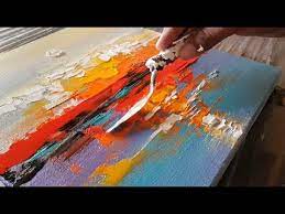 Ann is a new mexico artist who is also a nature lover. Abstract Painting Abstract Landscape 12 Easy In Acrylics Demonstration Youtube