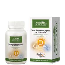 Calciu marin & vitamina d cu aquamintm, o sursă naturală de calciu din mare plus vitamina d pentru o absorbţie optimă. Calciu Si Magneziu Organic Cu Vit D 60cps Dacia Plant