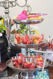 Serving junk food/unhealthy snacks at an open house may relay the idea that nutrition is not important to the program. The Party Where I Used A Saddle As The Centerpiece My Blessed Life