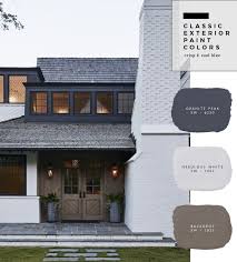 Exterior Paint Color Combinations