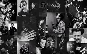 Black And White Harry Styles Wallpaper Background Harry Styles Wallpaper Wallpaper Backgrounds Mac Wallpaper
