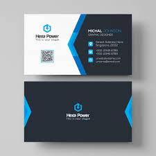 Creating your own business card template from scratch using word is a great way to experience the joy of extreme frustration. Dark And Blue Business Card Mockup Printing Business Cards Business Card Mock Up Blue Business Card