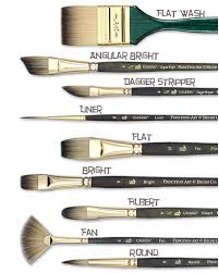 princeton 6250 semi stiff synthetic bristle brushes art painting tools painting art projects diy art painting