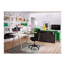 Thyge Desk White Silver Color 47 1 4x23 5 8 Ikea Ikea White Desk White Desks White Desk With Drawers