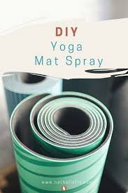diy yoga mat spray nathaliafit