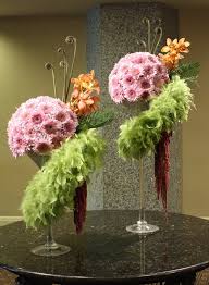 Flower & vine art deco style wallpaper in beige white. Florists How To Translate 2013 Trends To Floral Designs