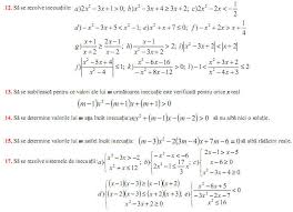 Dacă determinantul unei ecuaţii de gradul 2 este negativ, ecuaţia nu are rădăcini. Inecuatii Grad Ii