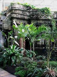 Place 291 Ruins In Jungle Small Tropical Gardens Jungle Gardens Landscape Design