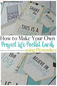 Free 2013 project life cards by smiling colors. How To Make Your Own Project Life Inspired Cards In Picmonkey Life Is Sweeter By Design