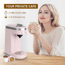 Check spelling or type a new query. Buy Chulux Single Serve Coffee Maker One Button Operation With Auto Shut Off For Coffee And Tea With 5 To 12 Ounce Pink Online In Germany B08m3jlh22