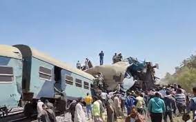 At Least 32 Killed 66 Injured When Two Trains Collide In Egypt The Times Of Israel