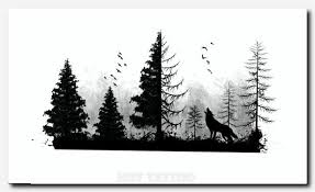 Tattoo Hot Tattoo Forest Forearm Tattoo Forest Tattoos Wolf Tattoos