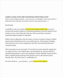 Formal E Mail Example Unique Free 13 Invitation Email Examples Samples In Publisher In 2020 Event Invitation Email Invitation Invitations