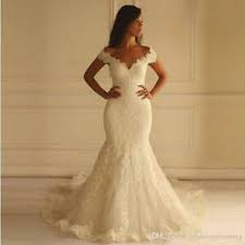 Details About Mermaid Wedding Dreess Real Photos O Neck Neckline Chapel Train Bridal Gowns