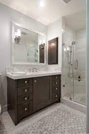 37 Modern Bathroom Vanity Ideas For Your Next Remodel In 2021 Brown Bathroom Vanity Wood Bathroom Vanity Dark Wood Bathroom