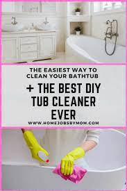 This will help you distinguish good products from the bad, so here are. The Easiest Way To Clean Your Bathtub Diy Tub Cleaner