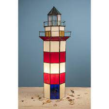 Lumilamp Table Lamp Tiffany Lighthouse