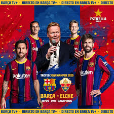 Por primera vez en la historia, el barça masculino y el femenino disputarán el gamper, en el camp nou, y ante los respectivos equipos masculinos y femeninos del club italiano. Barca Buzz On Twitter Confirmed The Gamper Match Will Take Place Next Saturday Against Elche At 19 00 Cet At The Campnou