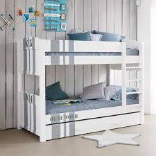 Litera 90 190 Cm De Madera Blanca Maisons Du Monde Cama De Dos Pisos Camas Dormitorio De Los Ninos
