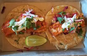 Fish tacos and the truffle pizza was 🤤🤤🤤. South Beach Cool Culture Cuisine In Miami Beach