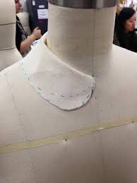 This Is A Peter Pan Collar You Start By Putting The Cb Line On The Cb And Pinning At The Hps Then Pivot To Front And Peter Pan Collar Chain Necklace