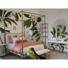 Oly Studio Diego Bed Candelabra Inc Luxury Bedding Master Bedroom Bedroom Design Tropical Bedrooms