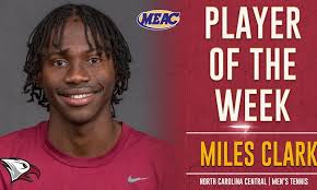 MEAC Announces Weekly Tennis Honors