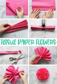 Sediakan kertas krep yang berukuran 6 x 10 inchi. 7 Dekorasi Bunga Kertas Origami Paling Gampang Dan Kreatif