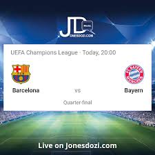 Live Stream Barcelona Vs Bayern Munich Champions League In 2020 Bayern Munich Bayern Champions League