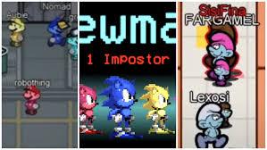 Choice of colors, pets, tasks. Los Mejores Mods Para Among Us Sonic Super Mario Kirby Los Pitufos Marca