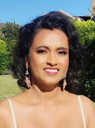 Glammed up Upeka Pasqual.