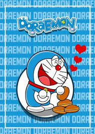 doraemon and dorayaki by saufa haqqi metal posters displate kartun animasi wallpaper lucu