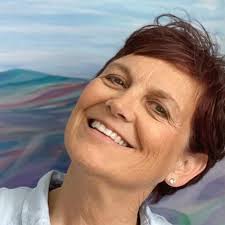 Giclee Mountain Landscape Art Print: Modern Mountain Dreamscape