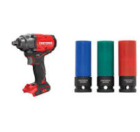Craftsman V20 Impact Wrench, Cordless, Brushless, 1/2-Inch ...