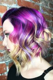 Black And Yellow Hair Color 35 Unique Purple And Black Hair Combinations Lovehairstyles Com Hair Color 2017 Trendy Hair Color Hair Color