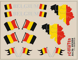 Die belgische trikolore mit dem schwarzen löwen war zwischen 1936 und 1940 die seekriegsflagge. Ds Automodelle Modellbauvertrieb Decals Fur Flaggen Dekore Fur Trailer Belgien 6 2 X 4 7 Cm Online Kaufen
