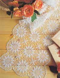 Table Runner Crochet Pattern Pdf Doily Mat Dressing Table Etsy Vintage Crochet Patterns Crochet Doilies Crochet Pattern Instructions