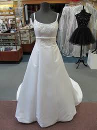Details About 8710 Mori Lee White Satin Bridal Gown Dress W Train Size 4 850 Orig Price
