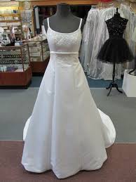 details about 8710 mori lee white satin bridal gown dress w train size 4 850 orig price