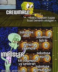 Ini 9 Meme Lucu Game Among Us Yang Bikin Cekikan