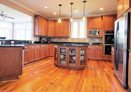 These versatile cabinets typically feature a significant amount of unique grain which can impact the aesthetic of the kitchen depending on the hue. 52 Enticing Kitchens With Light And Honey Wood Floors Pictures Home Stratosphere