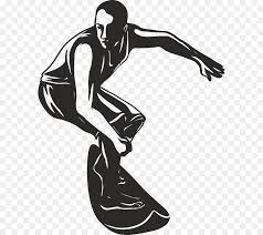 Surfing is coming to the olympics and many people are excited to watch athletes surf. Summer White Background