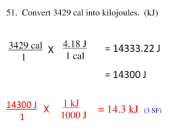 The formula to change kilojoules to calories is quite simple. Conversion Between Calories And Joules Www Macj Com Br