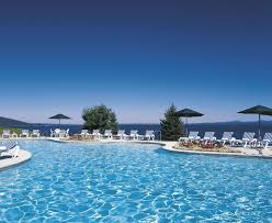 Sit Pool Side At The Bar Harbor Regency Ocean View Hotel Maine Hotels Maine Vacation
