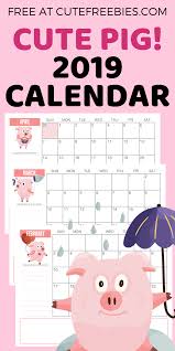 Cute Pig 2021 Monthly Planner Calendar Pdf Free Printable Cute Freebies For You Weekly Planner Free Printable Weekly Planner Free Free Printable Monthly Planner