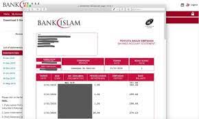 Cara print bank statement bank islam online. 3 Cara Dapatkan Penyata Bank Islam Print Statement